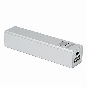 Powerbanka, stříbrná - reklamní předměty