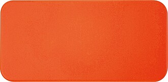 Powerbanka z recyklovaného plastu 10000 mAh, oranžová