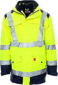 Pracovní bunda PAYPER HISAFE, žlutá, 3XL - bundy s vlastním potiskem