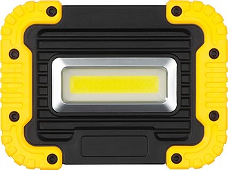 Pracovní COB lampa, žlutá