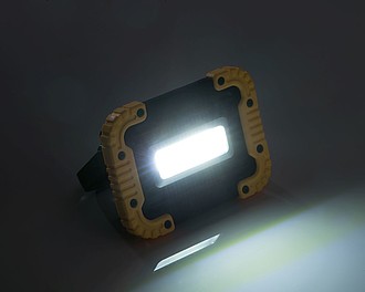 Pracovní COB lampa, žlutá