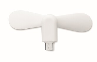 Přenosný ventilátor USB-C, bílá