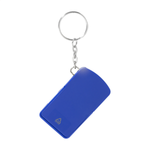 Přívěšek na klíče s mincí do vozíku, královská modrá