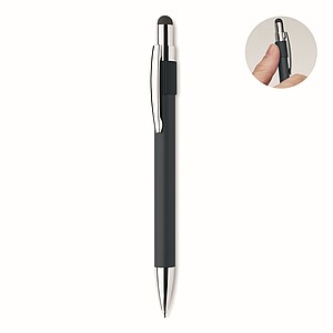 Propiska, stylus a spinner, tm. námořní modrá - propisky s potiskem