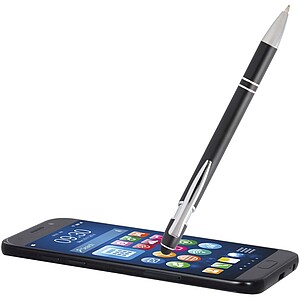 Propiska ve stříbrném provedení, černá