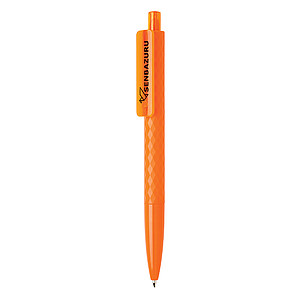Propiska X3 Propiska, modrá náplň, oranžová