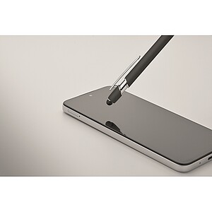 Propiska z recyklovaného hliníku, černá