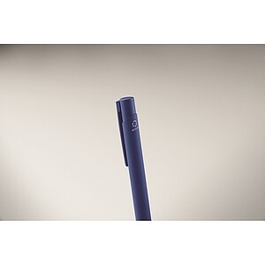 Propiska z recyklovaného hliníku, královská modrá