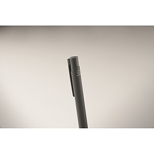 Propiska z recyklovaného hliníku, tmavě šedá