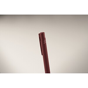 Propiska z recyklovaného hliníku, vínová