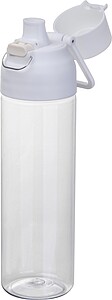 Průhledná tritanová láhev 750 ml, bílá
