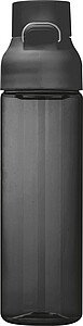 Průhledná tritanová láhev 750 ml, černá