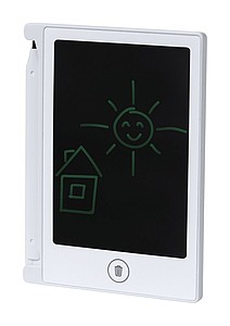 Psací tablet s LCD displejem, bílá