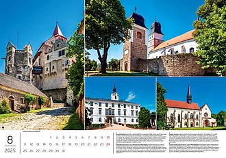Putování po Česku 2026, nástěnný kalendář, prodloužená záda