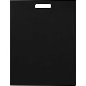 Recyklovaná nákupní taška se zipem, černá