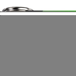 Recyklovaná nerezová nádoba o 500 ml, modrošedá