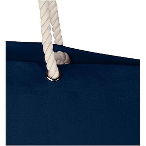 Recyklovaná plážová taška s gramáží 270 g/m2, námořní modrá