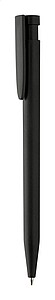 Recyklované kuličkové pero, černá - reklamní předměty