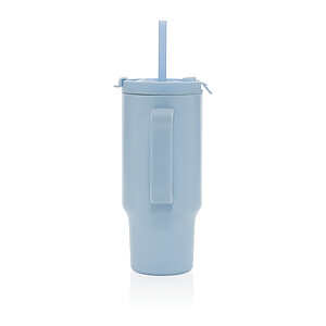Recyklovaný nepropustný kompaktní termohrnek 480ml, modrá