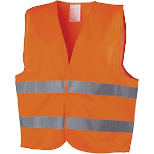 Reflexní vesta, fluorescenční oranžová - reklamní předměty