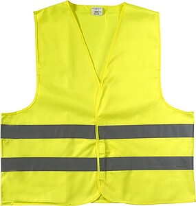 Reflexní vesta, žlutá, velikost XL - reklamní předměty