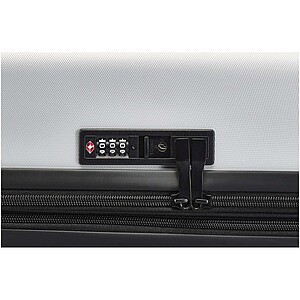 Rozšiřitelný kufr, stříbrný