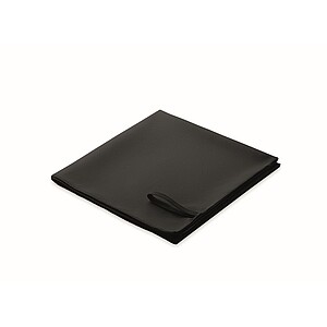 Ručník z mikrovlákna, černá