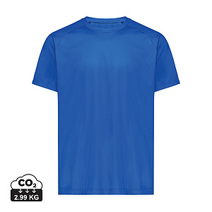 Rychle schnoucí tričko z recyklovaného polyesteru, královská modrá, vel. 4XL