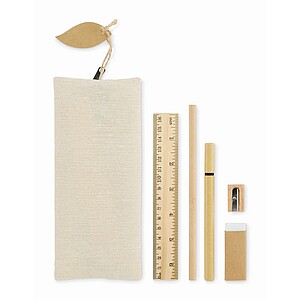 Sada psacích potřeb v penále, černá