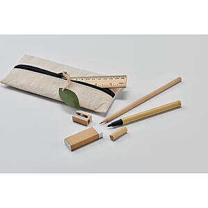 Sada psacích potřeb v penále, černá