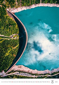 Sailing 2026, nástěnný kalendář, prodloužená záda