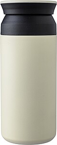 SAMLAR Dvoustěnný termohrnek z nerezové oceli, 350 ml, krémová bílá