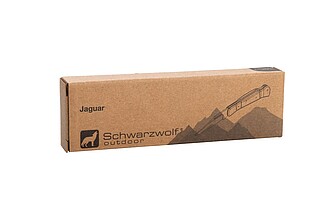 SCHWARZWOLF JAGUAR Zavírací nůž s pojistkou, velký, hnědá