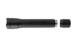 SCHWARZWOLF KIKAI Kovová svítilna s 3W CREE XPE LED diodou, černá