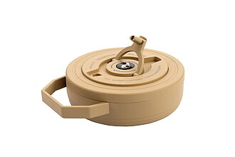 SCHWARZWOLF LAMBRO Kempingové světlo na zavěšení, béžová