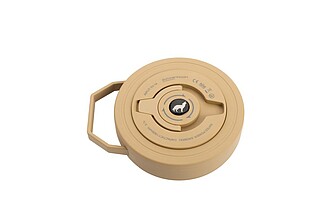 SCHWARZWOLF LAMBRO Kempingové světlo na zavěšení, béžová