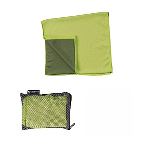 SCHWARZWOLF LANAO Outdoorový chladicí ručník 30 x 100 cm, zelená - reklamní předměty