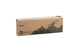 SCHWARZWOLF MATRIX Zavírací nůž s pojistkou, oranžová