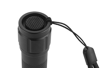 SCHWARZWOLF ONTAKU Kovová svítilna s 5W Osram LED diodou, černá