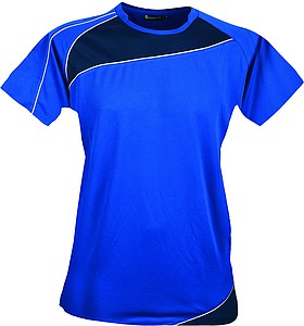 SCHWARZWOLF RILA WOMEN funkční tričko, modré M - trička s potiskem