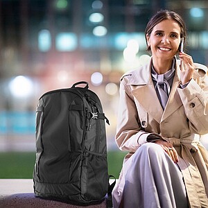 SCHWARZWOLF SALWIN Turistický batoh, černá