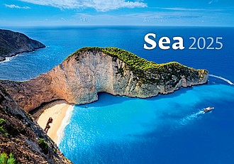 Sea 2026, nástěnný kalendář, prodloužená záda