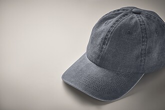 Šestipanelová baseballová kšiltovka 265g, modrá