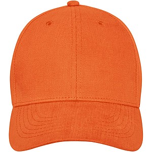 Šestipanelová kšiltovka Elevate DAVIS, oranžová