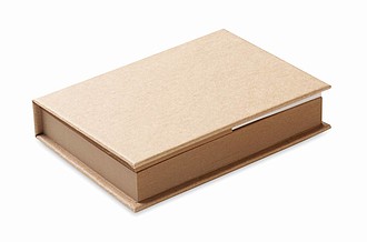 Set poznámkových a značkovacích lístků z recyklovaného papíru