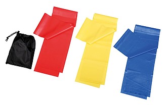 Set tří posilovacích gum