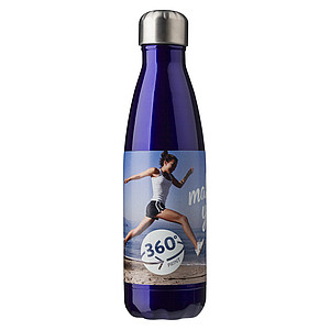 SIARA Dvoustěnná vakuová termoska z nerezové oceli, 500 ml, modrá