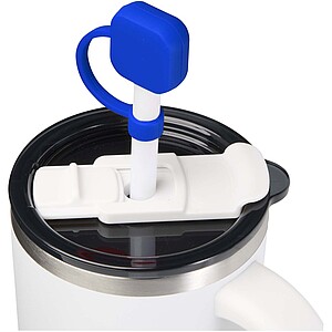 Silikonový kryt na brčko, královská modrá