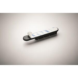 Silikonový organizér kabelů, černá