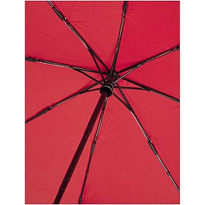 Skládací deštník s automatickým otevíráním, průměr 98cm, červená